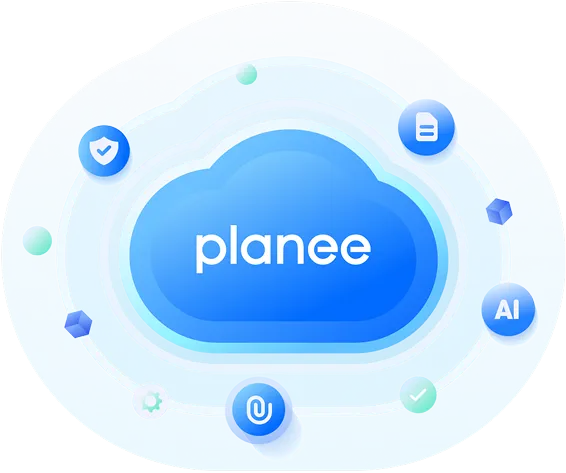 planee라고 적혀있는 클라우드 이미지